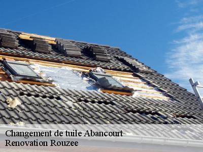 Changement de tuile  abancourt-60220 Renovation Rouzee