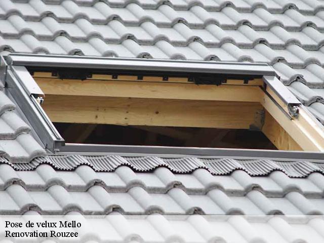 Pose de velux  mello-60660 Renovation Rouzee