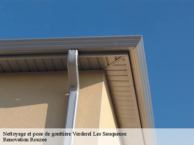 Nettoyage et pose de gouttière  verderel-les-sauqueuse-60112 Renovation Rouzee