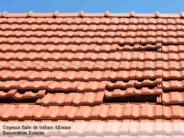 Urgence fuite de toiture  allonne-60000 Renovation Rouzee