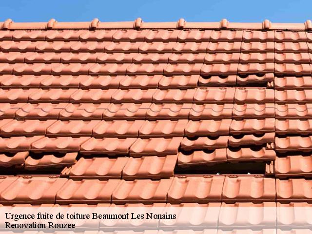 Urgence fuite de toiture  beaumont-les-nonains-60390 Renovation Rouzee