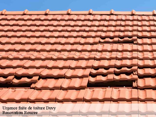 Urgence fuite de toiture  duvy-60800 Renovation Rouzee